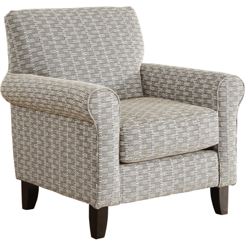 Accent Chair in Drayton Taupe Fabric